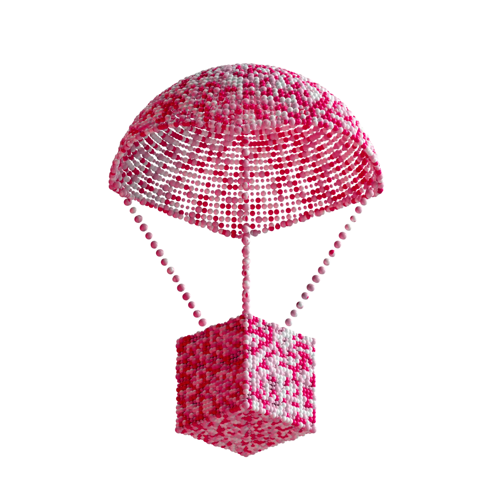 Flaredrop parachute